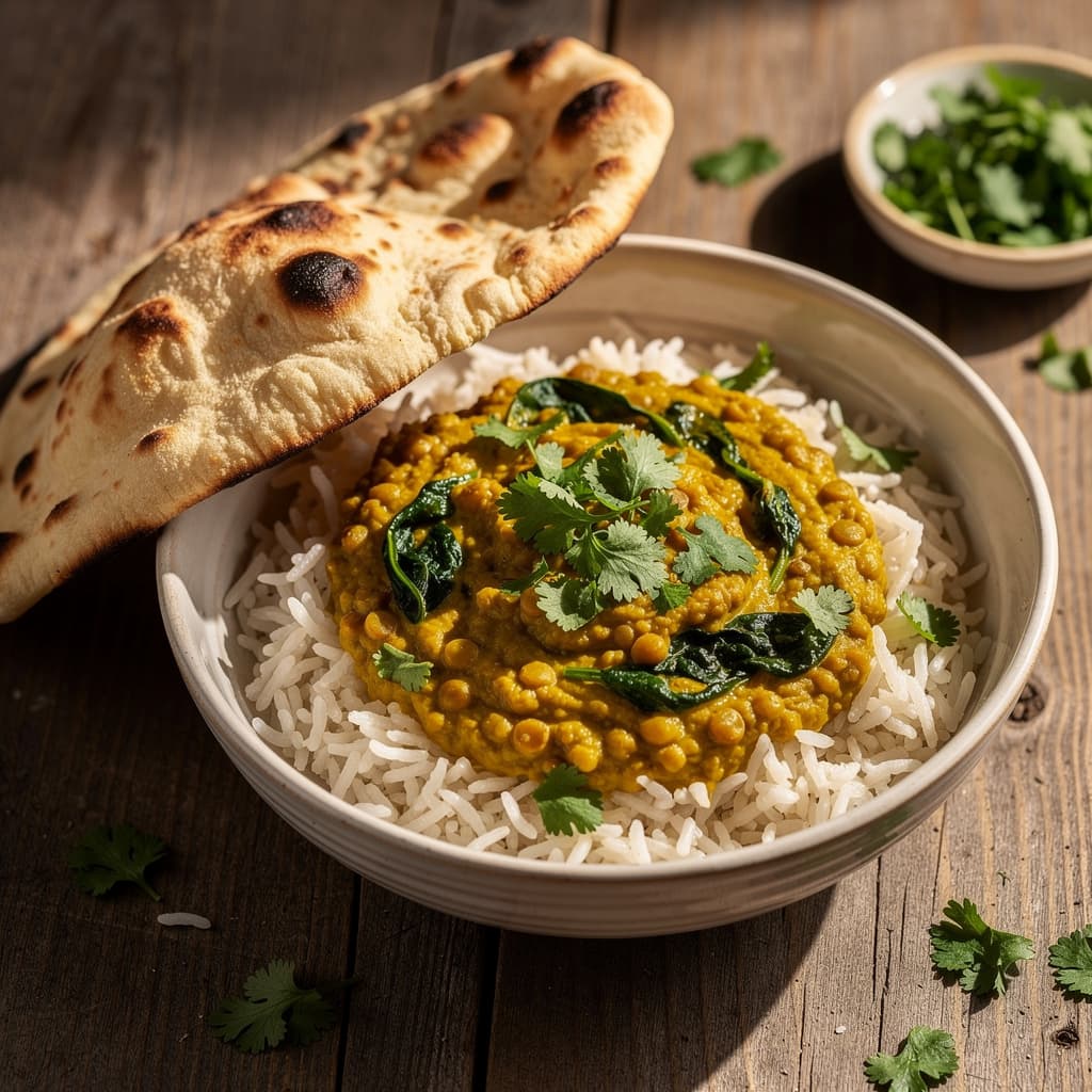 Vegetable and Lentil Dhal